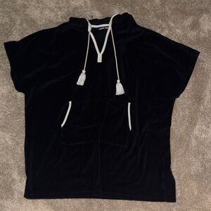 Black Swimsuit Coverup
